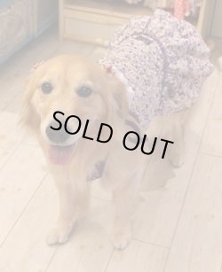 画像2: 刺繍レースのフルールキャミワンピ（パープル）・６号