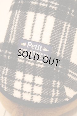 画像9: モノクロチェックのマイクロフリースＴ・６号