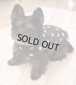 画像4: 星柄マイクロフリースＴ（オフブラック）・３号