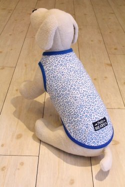 画像3: ベア天竺レオパードタンク（ブルー）・１号