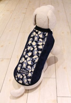 画像6: ダンシングパンダのボアニットタンク（ネイビー）・５号