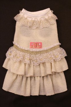 画像1: ブリヤンアンジュのニットＴワンピ・２号