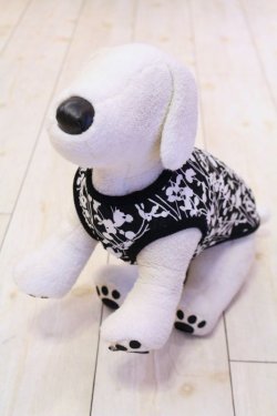 画像3: モノクロ☆ボタニカル柄タンク・９号