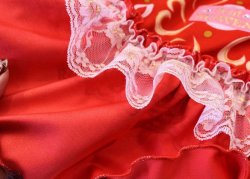 画像7: ライトツーウェイ☆ハート柄キャミワンピ（レッド）・４号