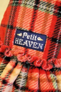 画像7: ウォームチェック柄 マイクロフリースワンピ・２号