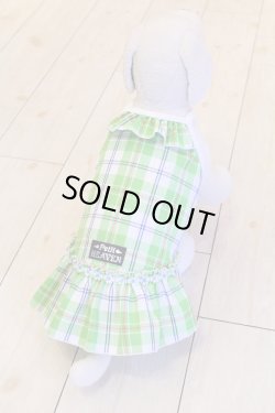 画像5: リフレッシュ☆チェック柄ワンピ（ライム）・９号