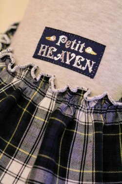 画像5: スクールチェック柄フリルワンピ（ネイビー）・４号