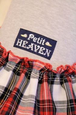 画像5: スクールチェック柄フリルワンピ（レッド）・４号