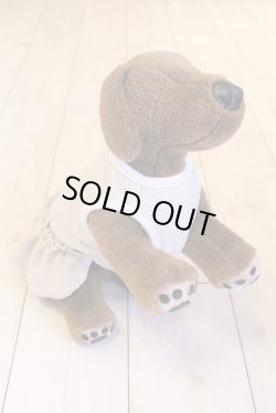 画像4: ナチュラルベージュのアラン風ニットワンピ・１号