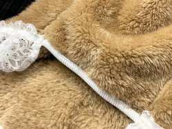 画像7: ベアーボアのモコモコワンピ（ベージュ）・１０号