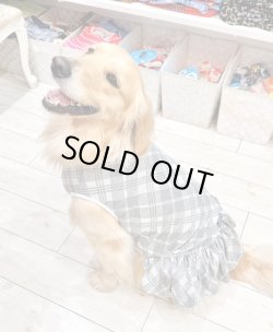 画像7: ライトグレーチェック柄ワンピ・４号