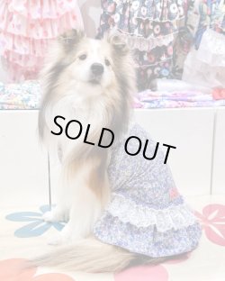 画像2: フルーレット柄ワンピ（ラベンダー）・３号