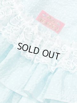 画像10: シャーベットブルー☆リップルワンピ・４号