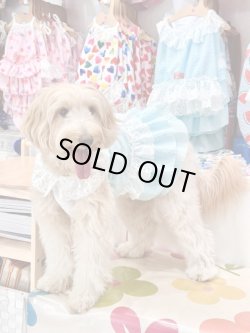 画像6: シャーベットブルー☆リップルワンピ・４号