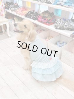 画像9: シャーベットブルー☆リップルワンピ・４号