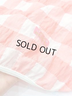 画像6: 綿混☆ピンクチェック柄タンク・３号