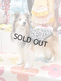 画像2: モノクロリーフ柄タンク・７号