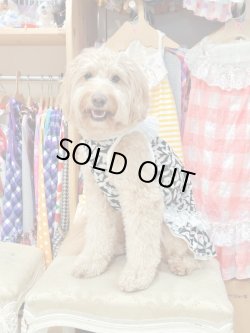 画像4: モノクロリーフ柄ワンピ・１号