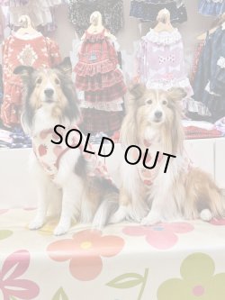 画像6: いちご柄マイクロフランネルタンク(ホワイト)・５号