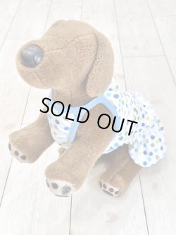 画像10: ツーウェイ☆キャンディドット柄ワンピ（ブルー）・５号