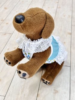 画像8: ミントグリーンチェック柄ガーリービスチェ・５号