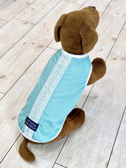 画像11: ミントグリーンチェック柄タンク・２号