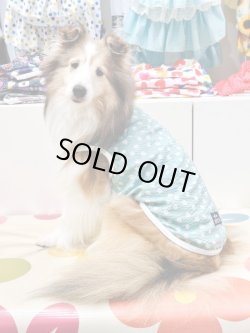 画像5: 小花柄グリーンリップルタンク・８号