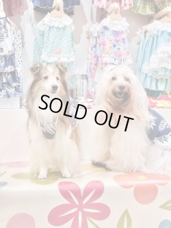 画像3: パイナップル柄キャミワンピ（ネイビー）・８号