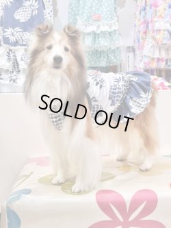 画像4: パイナップル柄キャミワンピ（ホワイト）・７号