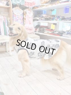 画像6: パイナップル柄Ｔワンピ（ホワイト）・９号