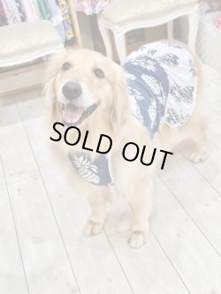 画像7: パイナップル柄キャミワンピ（ネイビー）・８号