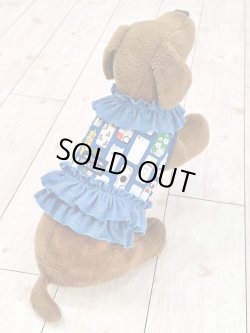 画像9: スマホ柄☆天竺ビスチェ・９号