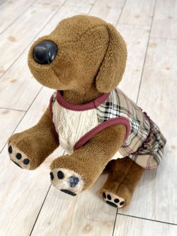 画像7: ベージュタータン☆フェミニンワンピ・１号