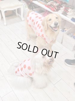 画像6: ストロベリー柄マイクロフランネルタンク(ピンク）・１０号