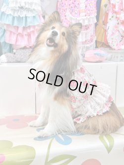 画像7: レトロなお花柄ビスチェ・９号