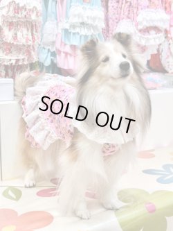 画像2: ツーウェイ☆ビオラ柄ガーリーワンピ・６号