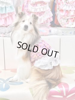 画像3: ツーウェイ☆ビオラ柄ビスチェ・１号