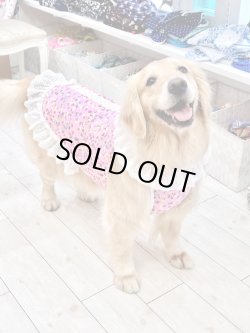 画像8: ツーウェイ☆ビオラ柄キャミ(裾レース)・８号