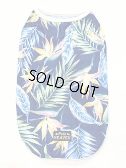 画像1: ライトツーウェイ☆ストレリチア柄タンク（ブルー）・３号