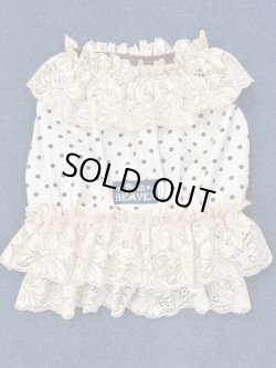 画像1: ツーウェイ☆ショコラドット柄ガーリービスチェ・２号