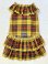 画像1: イエロータータン☆共布２段ガーリーワンピ・７号 (1)