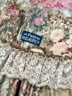 画像15: ツーウェイ☆ガーデンテラス柄ガーリーワンピ（ブラウン）・８号