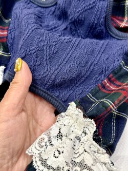 画像10: ネイビータータン☆レース付きガーリーワンピ・２号