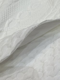 画像11: アランキルトニット☆タータンフリルワンピ（ホワイト）・６号