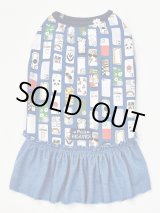 画像: スマホ柄☆天竺ワンピ・７号