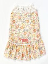 画像: カラミドビー☆フルールフェミニンワンピ(オレンジ)・６号