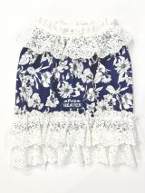 画像: ツーウェイ☆ネイビーボタニカル柄ガーリービスチェ・６号