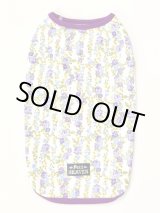 画像: パープルローズ柄タンク・３号