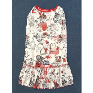 画像: ツーウェイ☆グラフィティハート柄フェミニンワンピ・９号