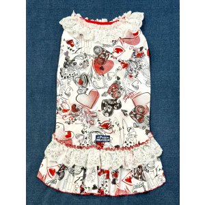 画像: ツーウェイ☆グラフィティハート柄ガーリーワンピ・９号